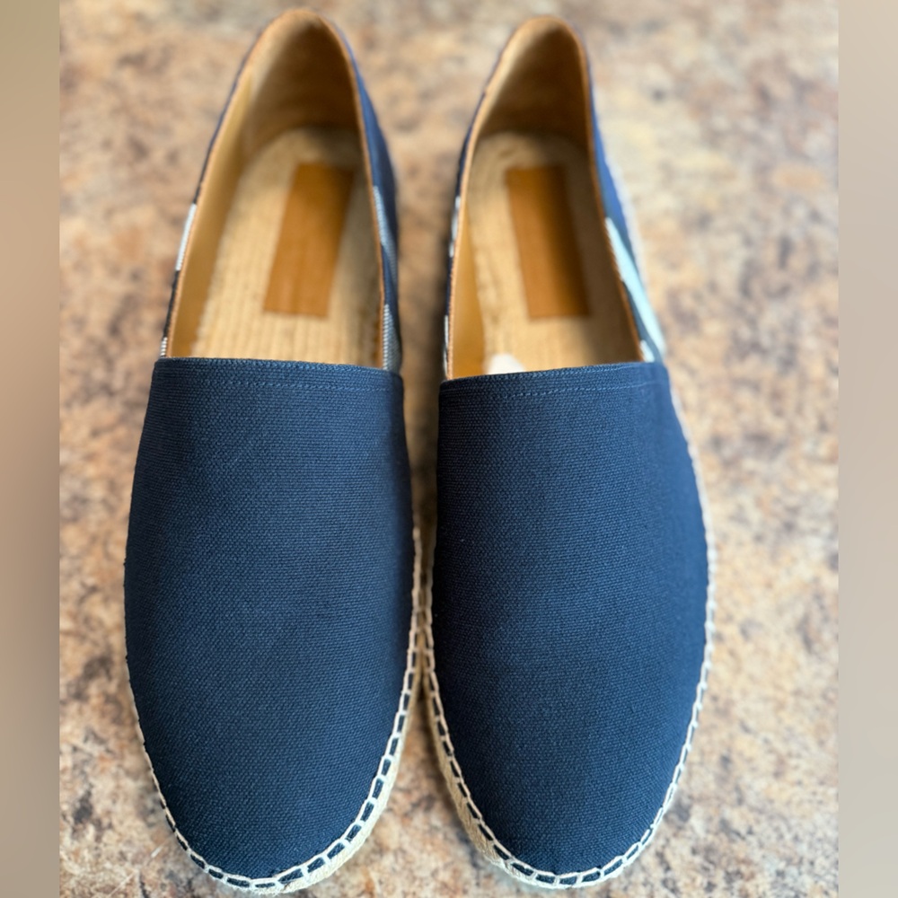 Burberry Blue Espadrille Shoes
US SIZE 11
